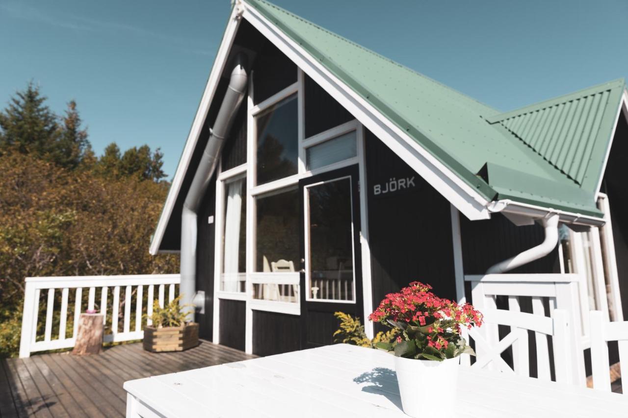 Bjoerk - A Cozy Hilltop Cottage - Great Location! Blaskogabyggd Extérieur photo